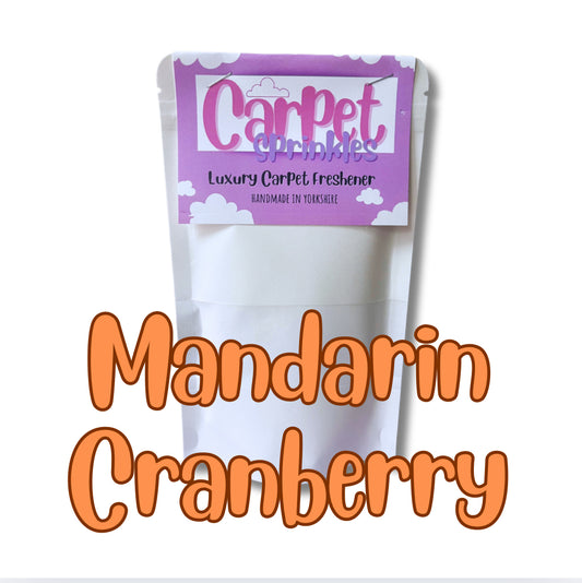 Mandarin cranberry carpet sprinkles ( limited edition )