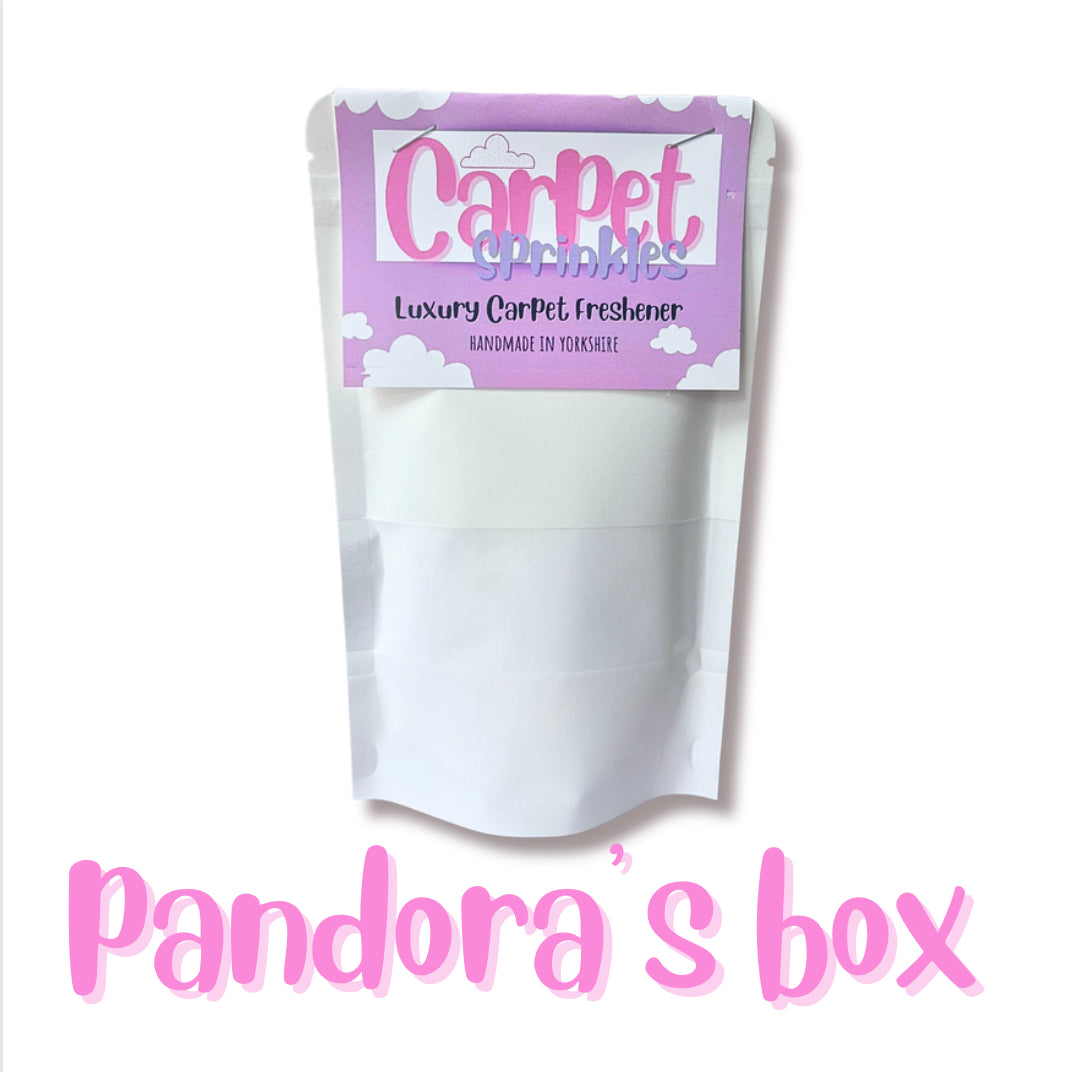 Pandora’s box carpet sprinkles