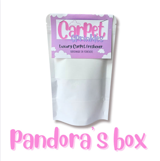 Pandora’s box carpet sprinkles