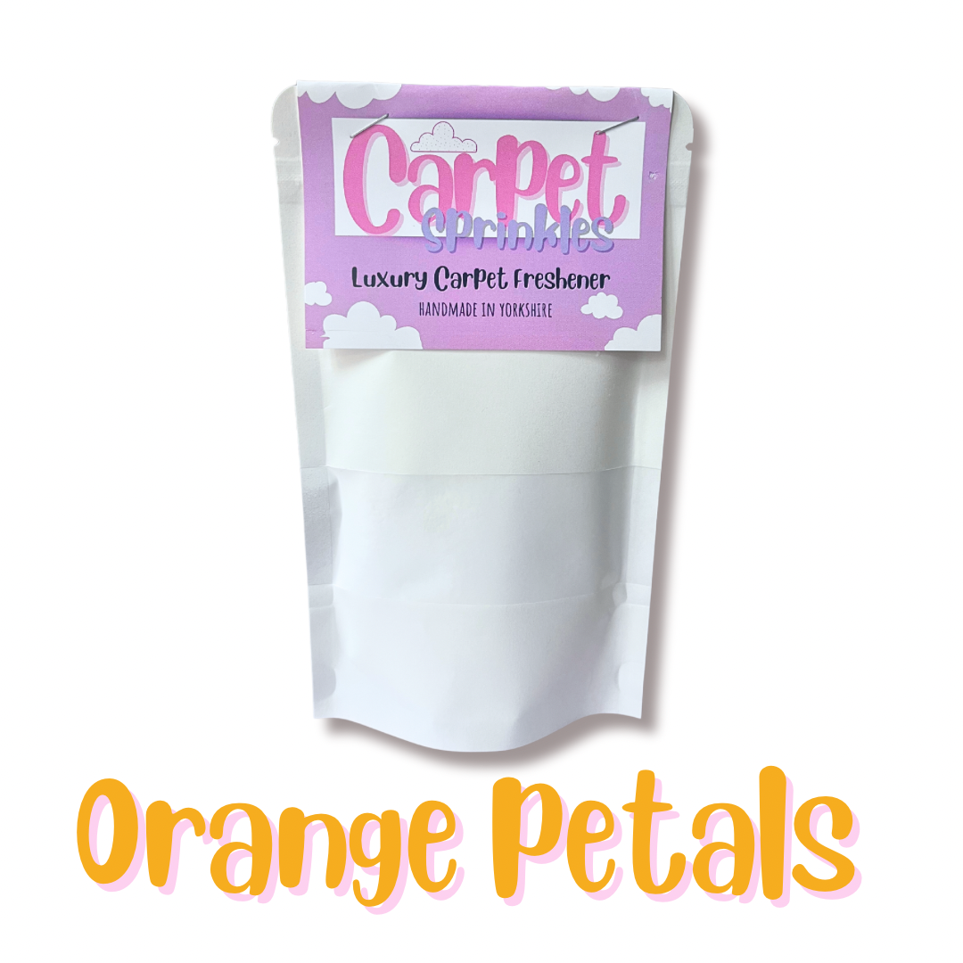 Orange petals - carpet sprinkles