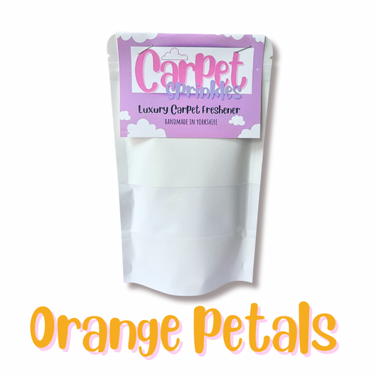 Orange petals - carpet sprinkles