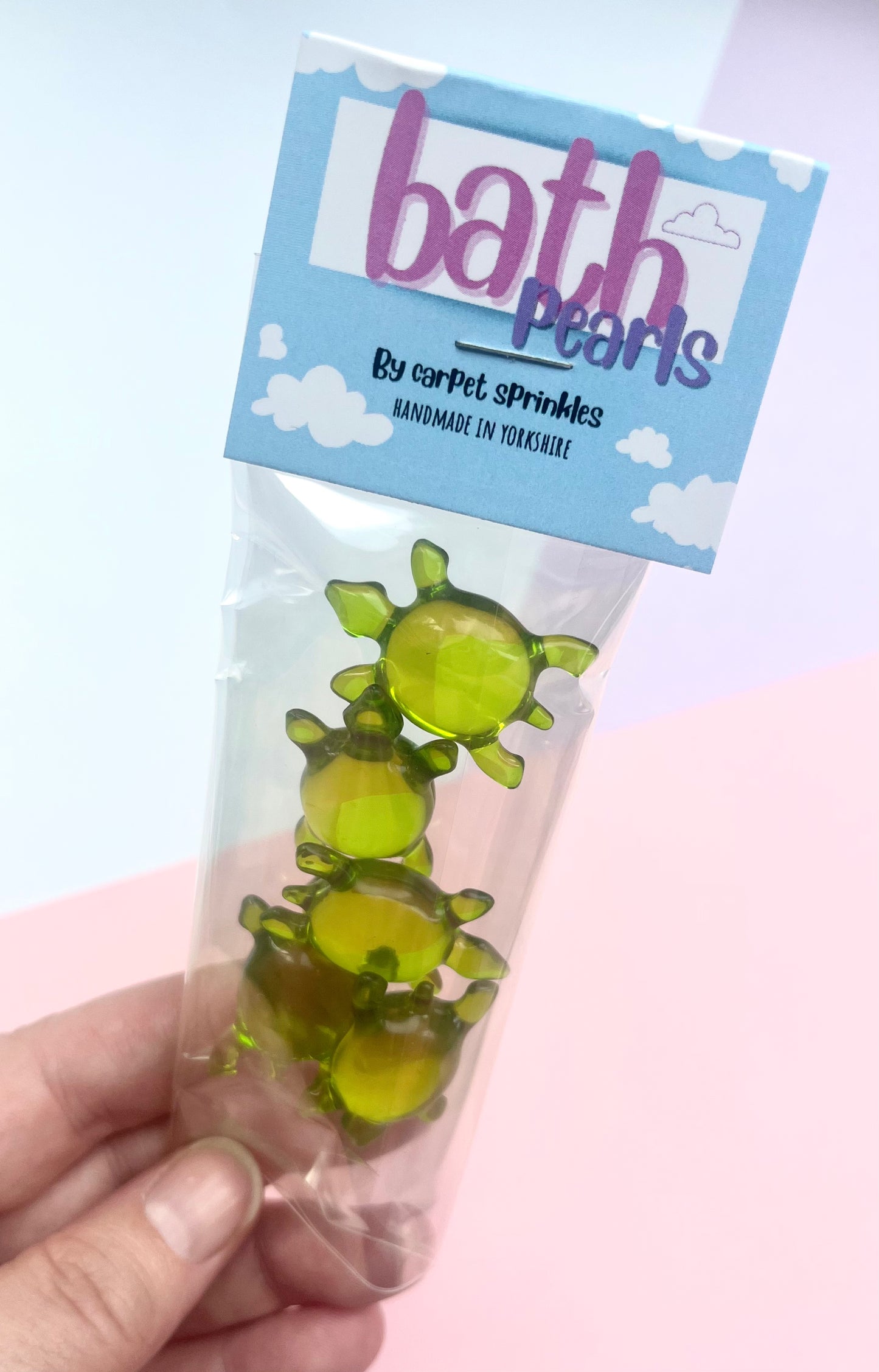 Bath pearls