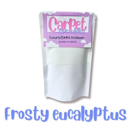 Frosty eucalyptus carpet sprinkles