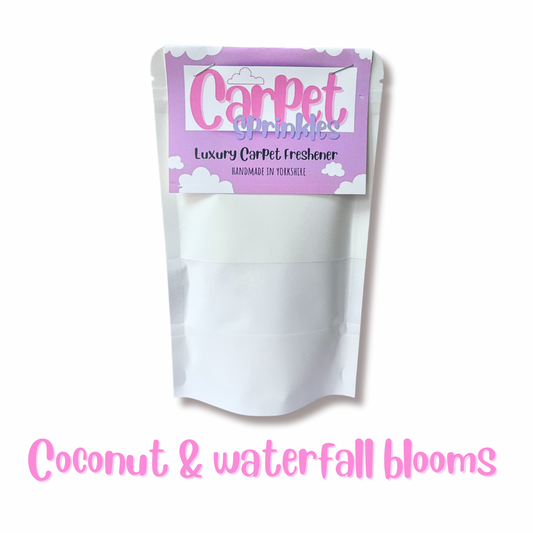 Coconut and waterfall blooms