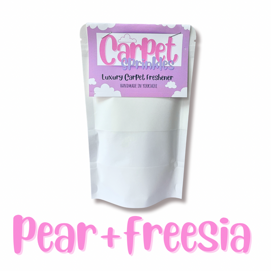 English Pear and Freesia carpet freshener / floor fragrance / carpet sprinkles