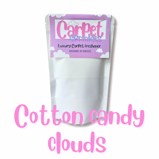 Cotton candy clouds