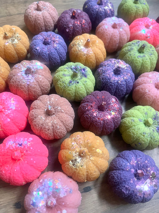 Halloween wax melt pumpkins