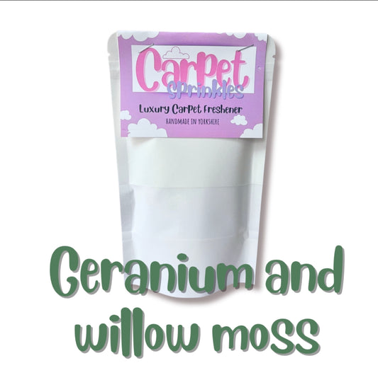 Geranium and willow moss