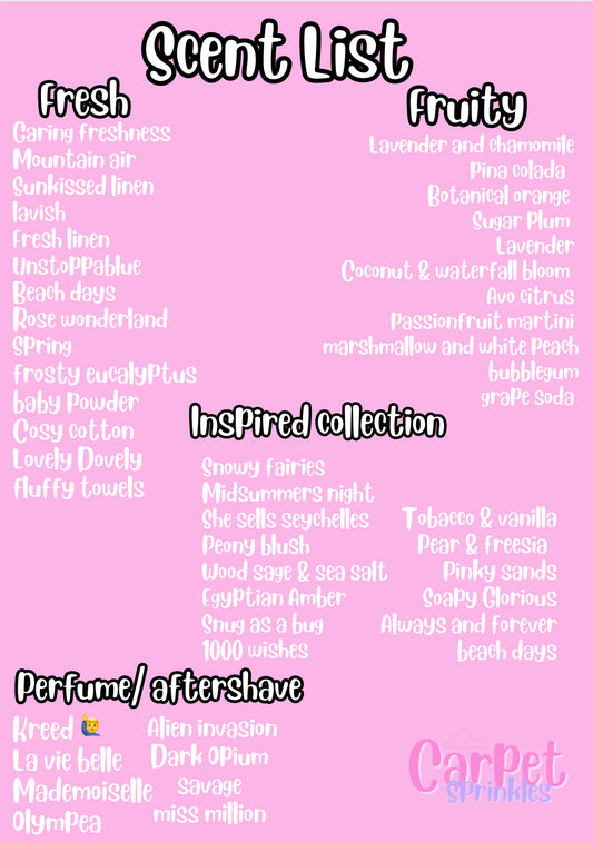 3 large bags of sprinkles