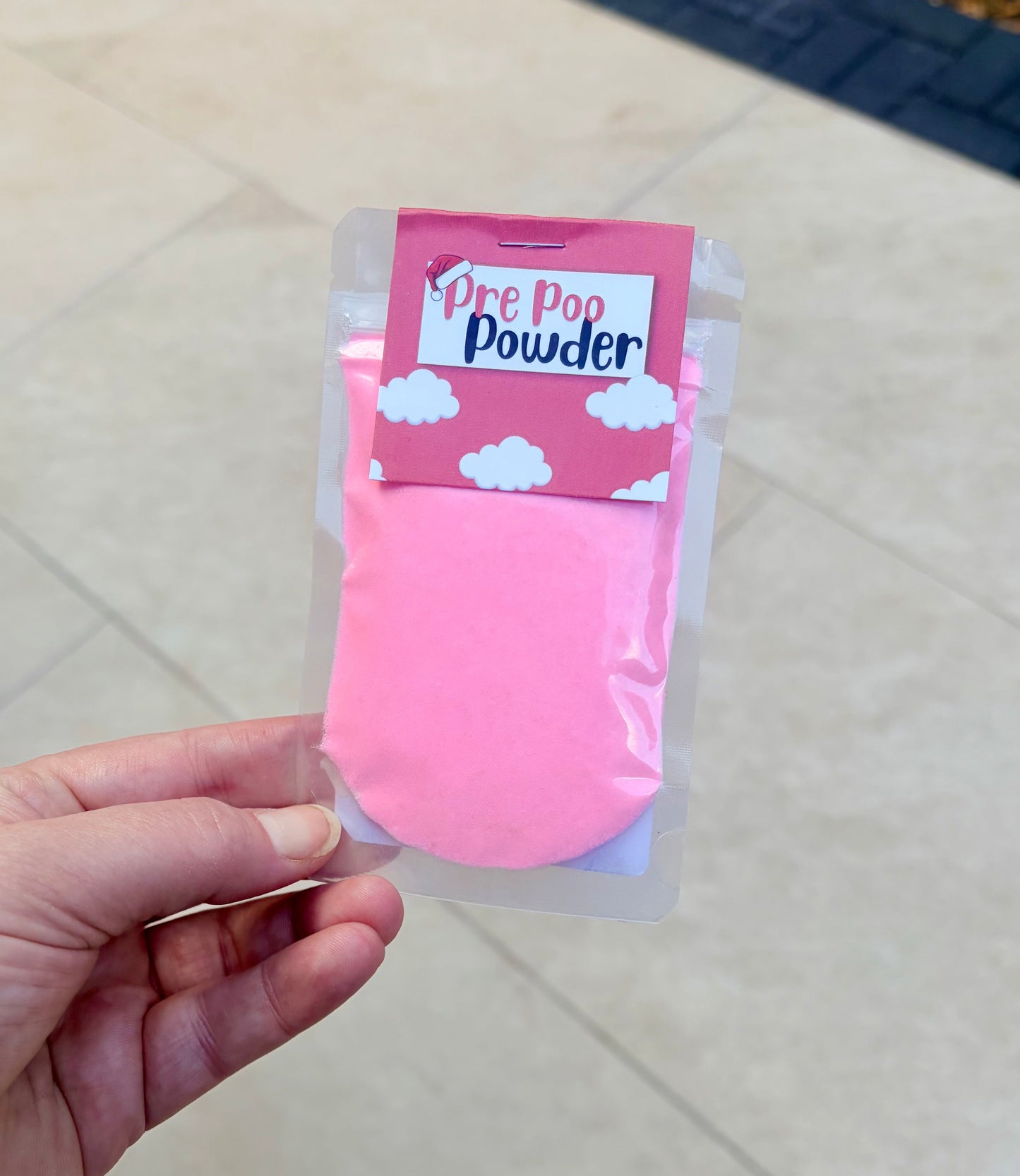 Secret Santa pre poo powder