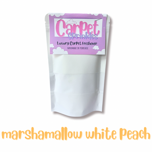 Marshmallow and white peach