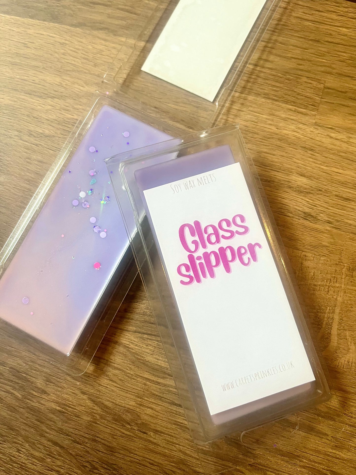 Glass slipper wax melt