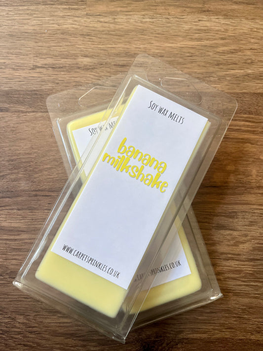Banana milkshake wax melt