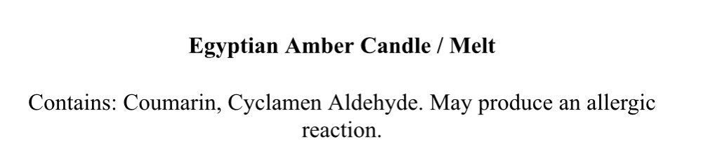 Egyptian Amber sprinkles - carpet freshener - floor fragrance